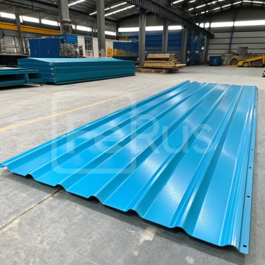 Профнастил С8 полиэстер (Zn100-180) 0,3х1150х800 мм, RAL 5015