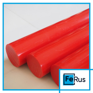 Стержень красный 90х2000 мм PVC-CAW ТУ 22.21.10-011-17152852-2019